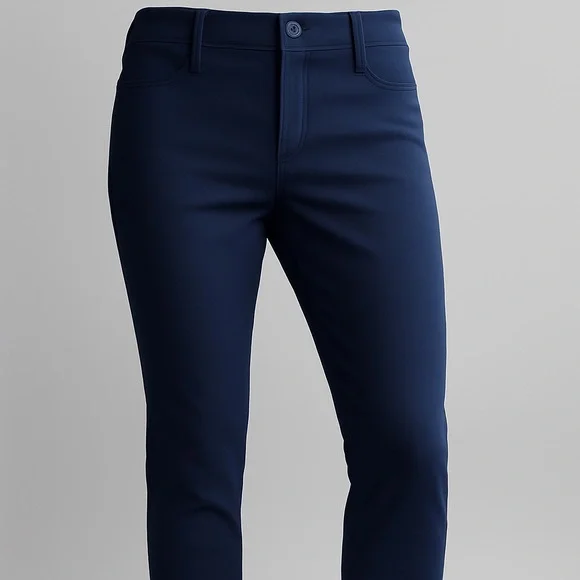 White House Black Market Skinny Ankle Pants – Navy | 4L - Picture 4 of 10